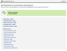 Tablet Screenshot of fenceinstallationtoday.com